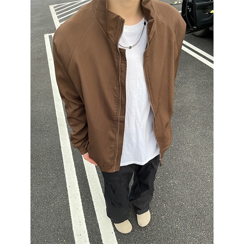 A178  秋冬季新款美式夹克男潮牌宽松外套JK001  P50限价78图片