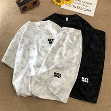 量大图低自动【有货】短袖套装C403A-TZT25330-P55，男装休闲套装，电商C403A