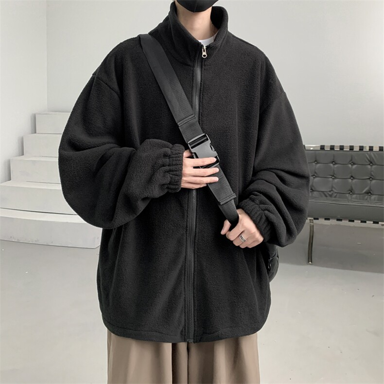 抖音直播！双面摇粒绒保暖卫衣男夹克冲锋衣内胆DN00-特P32直播,男装夹克,电商B367