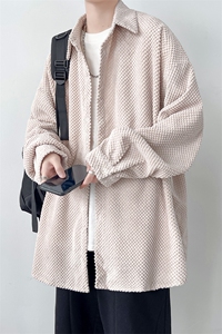 现货厚款长袖衬衫男KD555-P50图片
