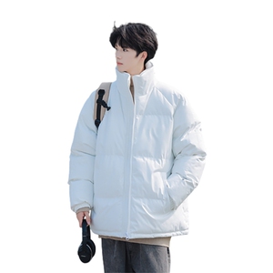 抖音直播连帽棉衣假两件加厚棉袄情侣款百搭面包服MY111-P65图片