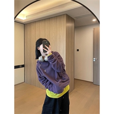 高品户外山系情侣撞色保暖抓绒衣连帽摇粒绒卫衣男女A1078-P60，男装棉衣，星座1505