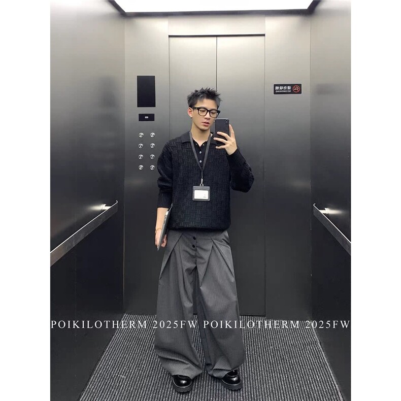 现货已出DMY306-特批55高质量北极绒肌理感长袖针织衫,男装针织衫/毛衣,星座603-2