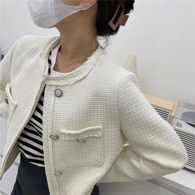 小香风外套，其它，BLUE