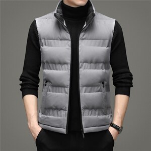 BD2102钱塘2020-2中青年男士休闲时尚冬季羽绒服马甲P145图片