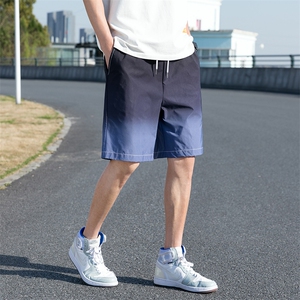 夏季新款渐变五分裤嘻哈青少年街头短裤男A305-KX2058-P25图片