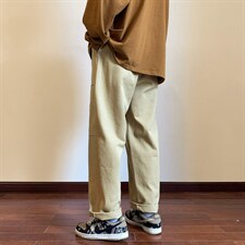 2026秋季贴布工装休闲长裤地板景XZ604-KG39-P55控68，男装工装外套，星座604