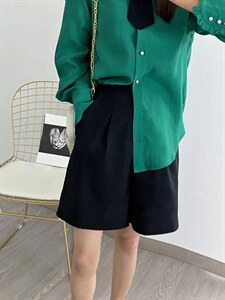 8019  飘带衬衣图片