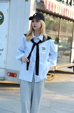 秋款彩色潮流衬衣，其它，维纳真蒂 纳易莲