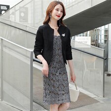 春秋修身小西装女短款小个子名媛气质收腰显瘦高级感小香风短外套，女装短外套，婵米儿