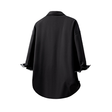 情侣领带款M-5XL大码短袖衬衫男七分袖衬衣7874P45控68立体白底，男装衬衫，星座226-1
