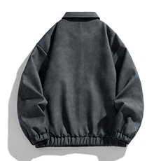 脏脏皮衣外套男装秋季工装夹克潮牌机车服复古PU皮上衣JK8806P70，男装皮衣，星座311B-1