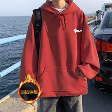 抖音供货、复合重磅加绒现货连帽卫衣宽松D223A-JR-WY2389-特P40，男装卫衣，电商019-1
