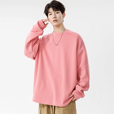 秋冬圆领德绒卫衣男有加绒WY970-P35，男装卫衣，星座210-1