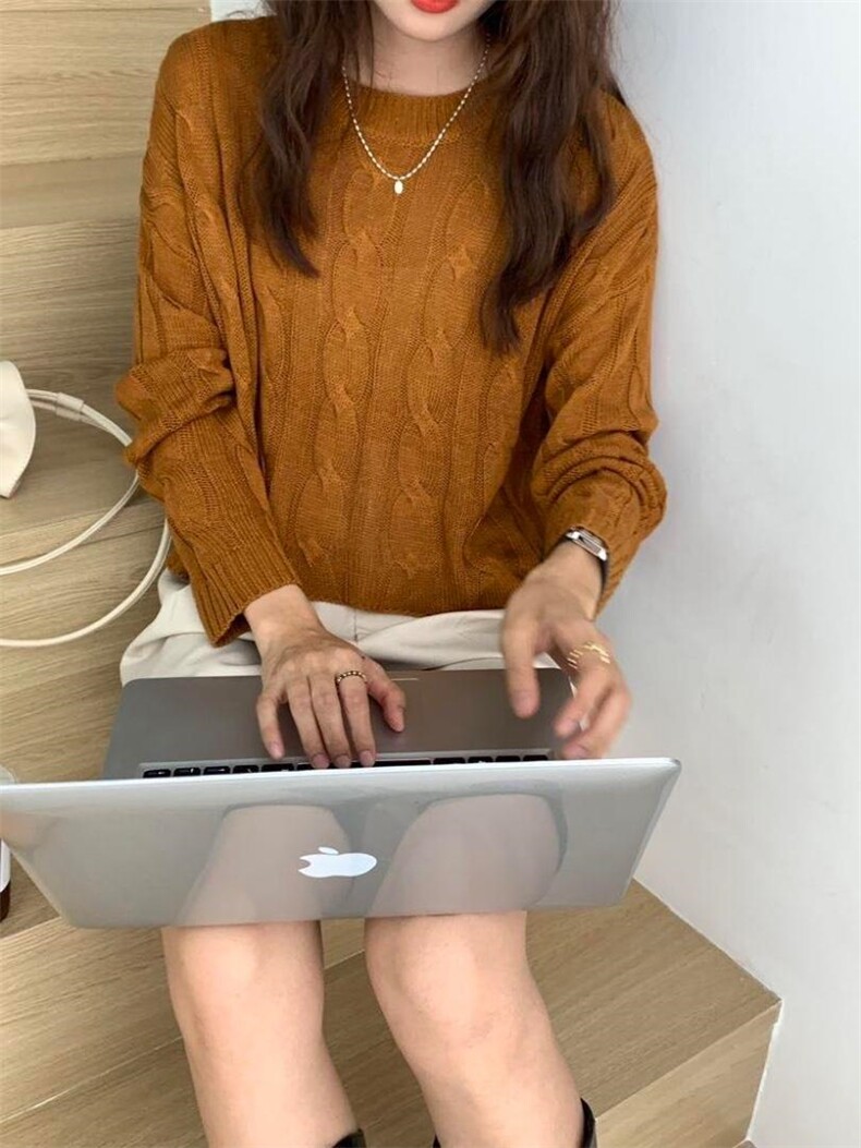 款号：WM0014 名称：花短款毛衣，女装针织衫/毛衣，BD