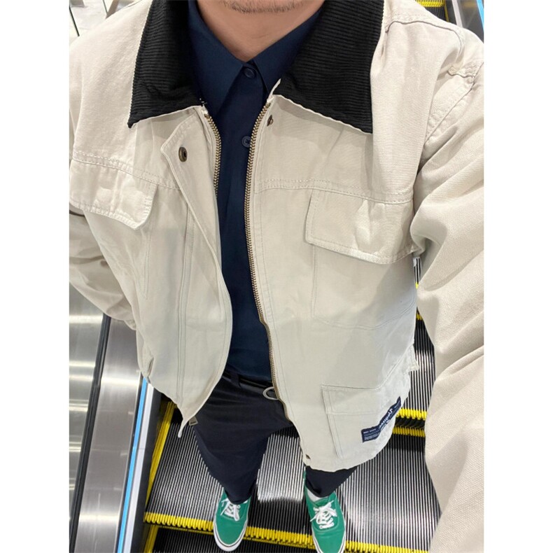 【有货】cleanfit哈灵顿外套男高级感痞帅工装夹克JK6998-P98,男装夹克,星座1007（原301D）