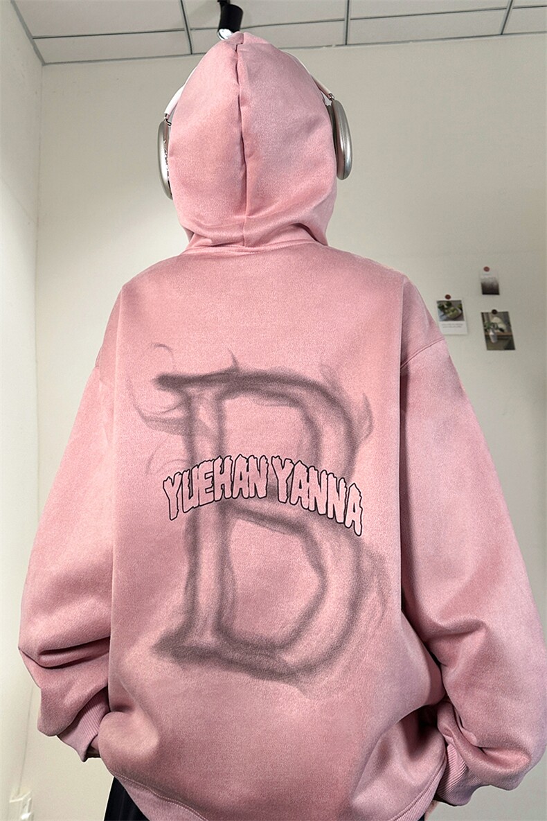 抖音供货、重磅显瘦卫衣秋连帽宽松D223A-DY-LPWY705-特p50,男装卫衣,电商019-1