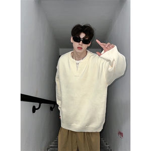 超高品质 厚款V领针织衫毛衣-GM99-特50控78,男装针织衫/毛衣,星座310A