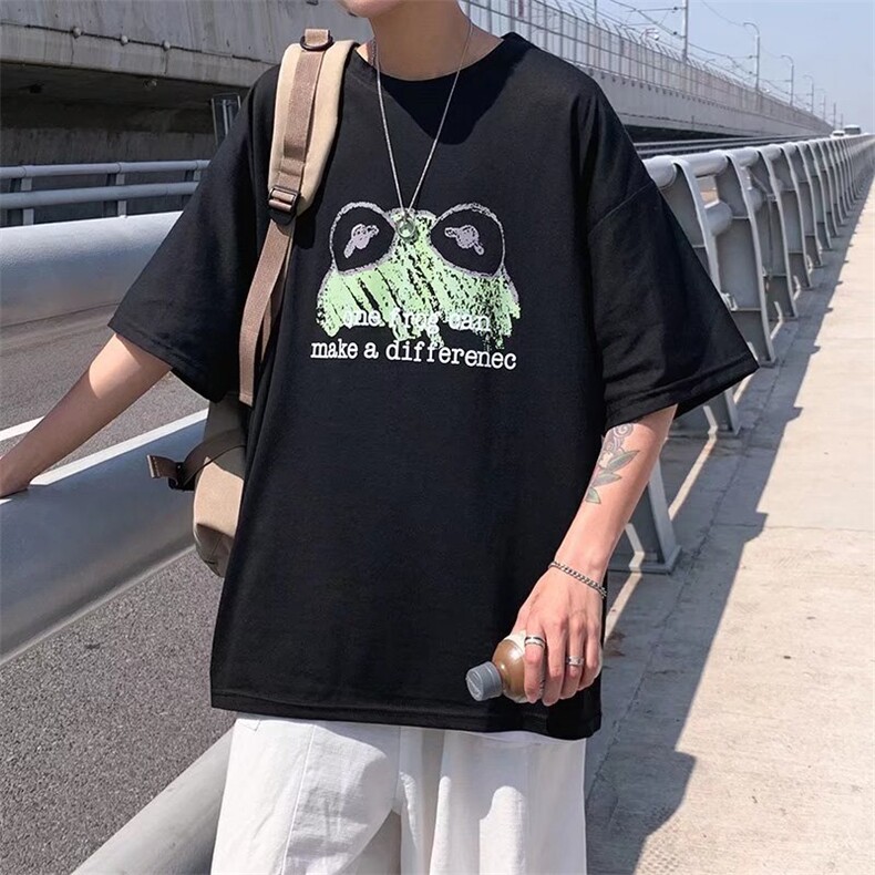 男圆领T恤宽松短袖T223P25,男装T恤,星座1116-2