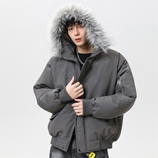 潮流宽松棉服高高街潮牌休闲棉衣A161-9987，男装棉衣，电商A161