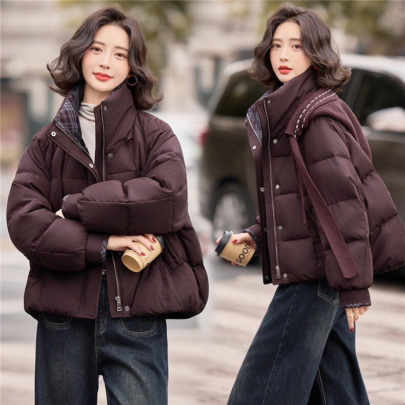 2026年冬季90白鸭绒羽绒服保暖常规有帽可拆厚款韩版网红通勤简约,女装羽绒服,众宇琦