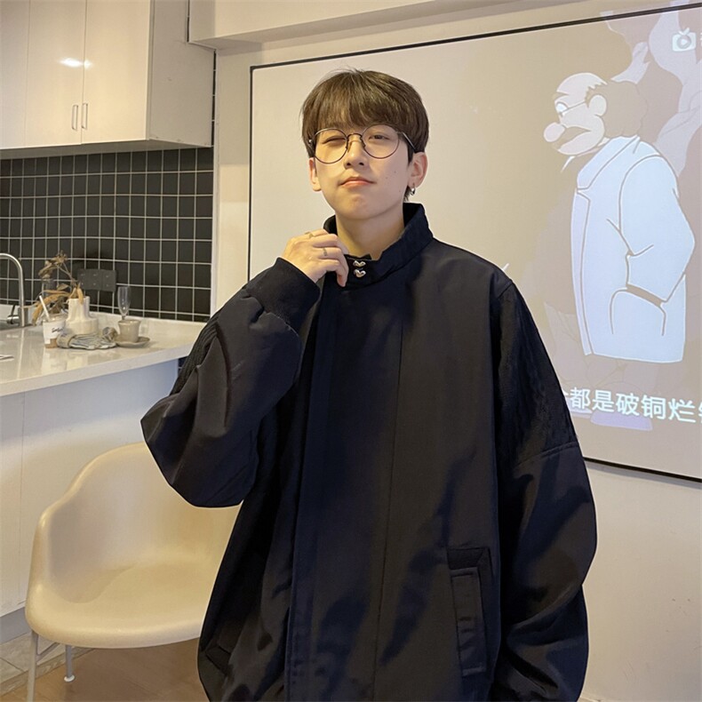 抖音直播！垫肩阿尔法飞行员夹克男XH35-70,男装夹克,电商B367