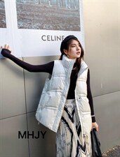 2021#冬季羽绒90绒马甲，女装马甲，美合佳彦