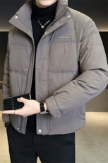 标50绒店主风2025新款男士立领短款羽绒服外套B328-7915-P215，男装羽绒服，电商B328