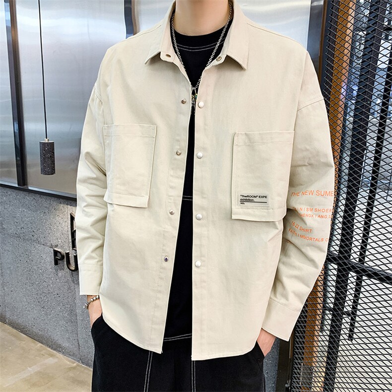 男士2021新品夹克外套帅气青年情侣休闲上衣DT,男装夹克,电商A102
