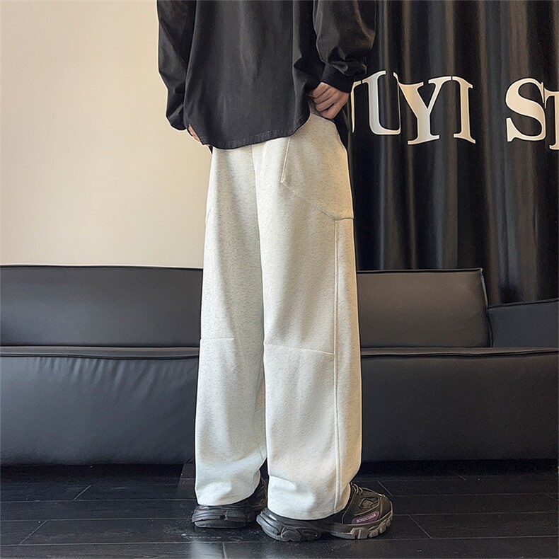 弯刀卫裤宽松直筒香蕉休闲运动裤A487特P43控68,男装休闲裤,电商A309