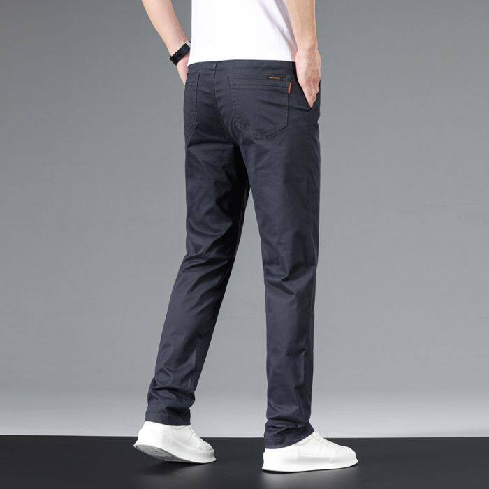 四季款纯棉休闲裤直筒时尚男装长裤棉裤男装休闲裤K138，男装棉裤，星座205-2