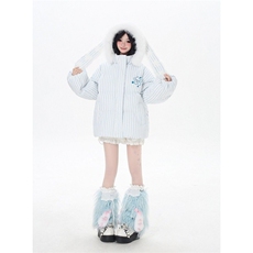 1506A/G78330/P99连帽棉服女冬季防寒宽松面包服外套，男装棉衣，星座1506A