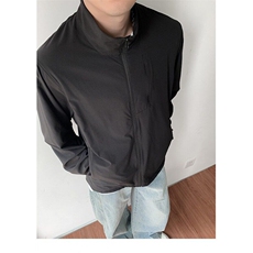 网眼透气速干立领防晒衣夏季运动户外轻量外套速干薄款防晒服男女，男装防晒衣，星座601-1