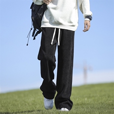 时尚百搭宽松秋款直筒裤子男生休闲长裤男款X1880-特批-42，男装休闲裤，星座718