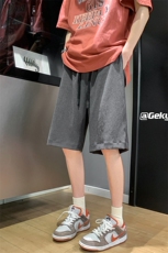 8XL-M特大码冰丝透气垂感短裤男篮球运动五分裤DK1507P30控48，男装休闲裤，电商D206-1