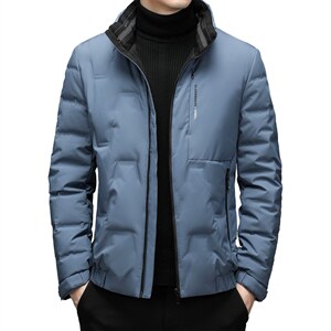 爸爸冬装羽绒服外套中年男冬季羽绒服中年休闲上衣MYYL92161-P230，男装羽绒服，电商B212（原钱塘6029）
