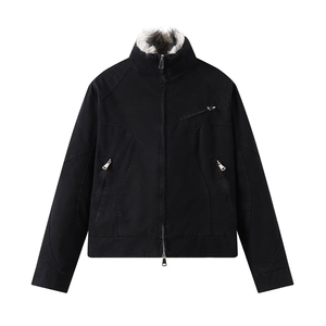2025美式座山雕毛领棉服夹克男女冬季cleanfit工装外套MF364-P188图片