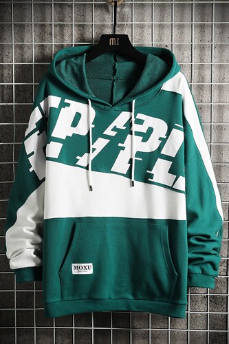 7XL-M连帽卫衣男2023秋季新款宽松加肥加大码潮流胖子外套控价88,男装卫衣,钱塘717(原712)