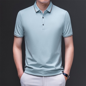 JG2612男士2024年夏季新款百搭T恤男短袖日常休闲体恤男装
