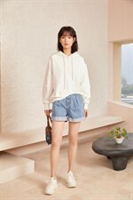 不规则型卫衣，三色两码，女装卫衣/绒衫，衣例