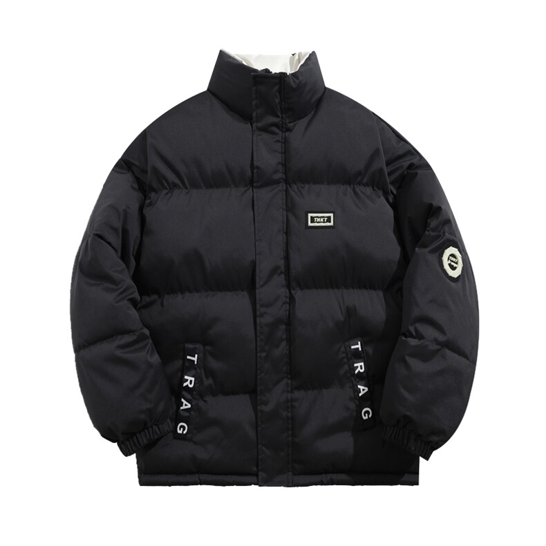 立领皮标棉衣棉服小牛津防水面料撞色棉袄面包服1609-P75量大有差,男装棉衣,星座207
