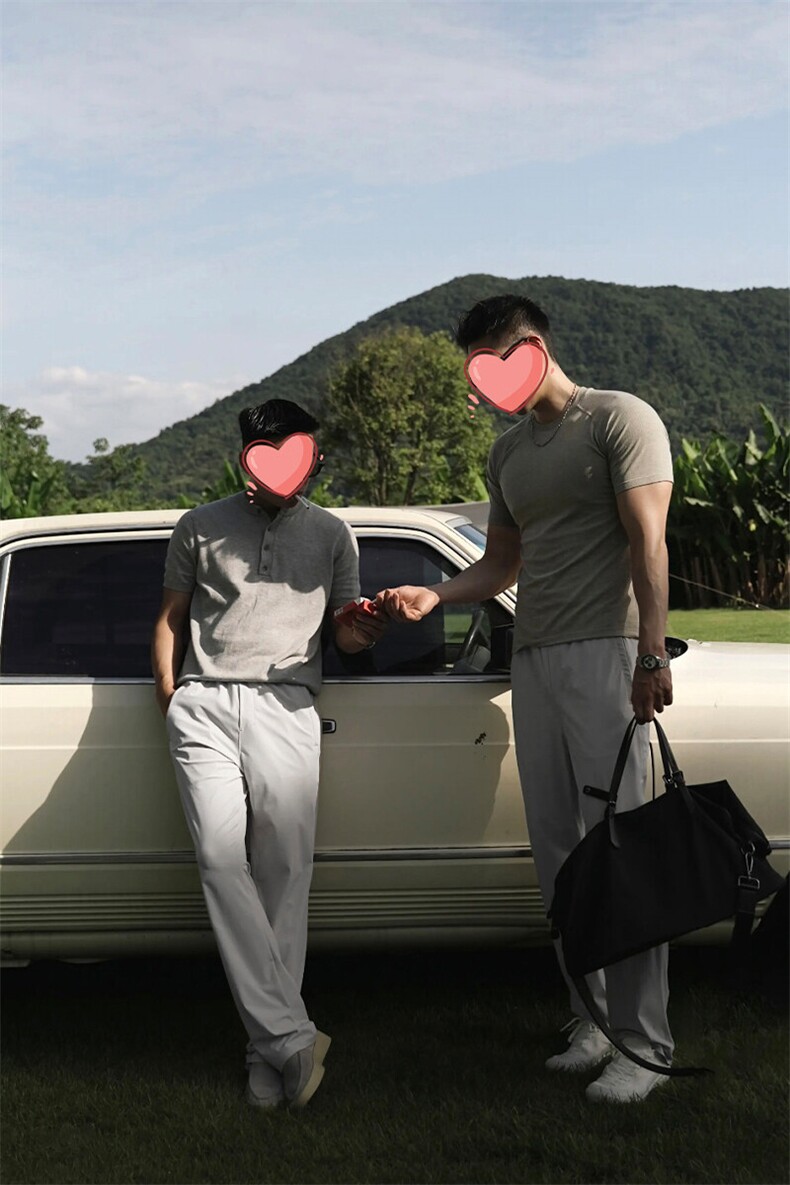 （网图慎用）特批P42无差价骑行冰感冰丝速干运动休闲裤男K5976B,男装休闲裤,电商A001-1