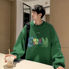 抖音供货、复合重磅360克现货圆领卫衣宽松D223A-YL2370-特P28，男装卫衣，电商019-1
