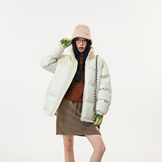 现货新款潮牌棉袄外套玉米格加厚棉衣面包服A436-0899-P80，男装棉衣，电商A436