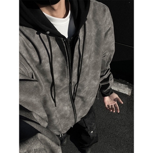 美式pu皮假两件夹克外套男 CP112-特p95图片