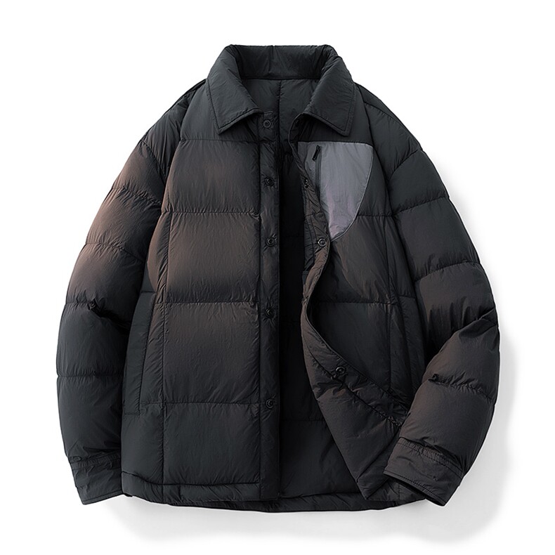 高品质轻薄羽绒服保暖情侣冬90白鸭绒学生Tide2025SYR2603-P208,男装羽绒服,星座610B-1