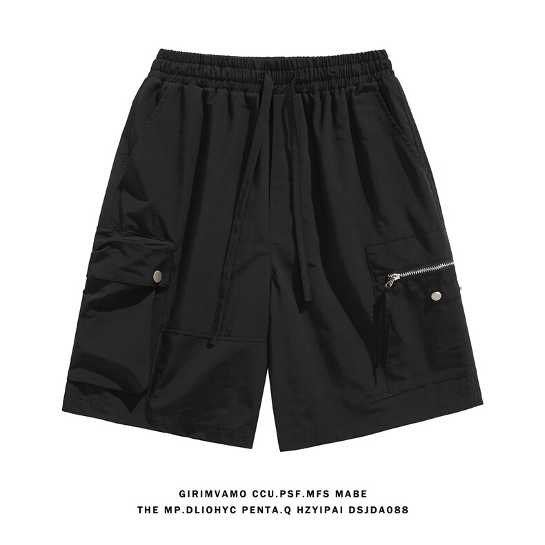 白底超电商A188-DK2001-TP48100聚酯纤维夏季宽松休闲短裤控80,男装休闲裤,电商A188