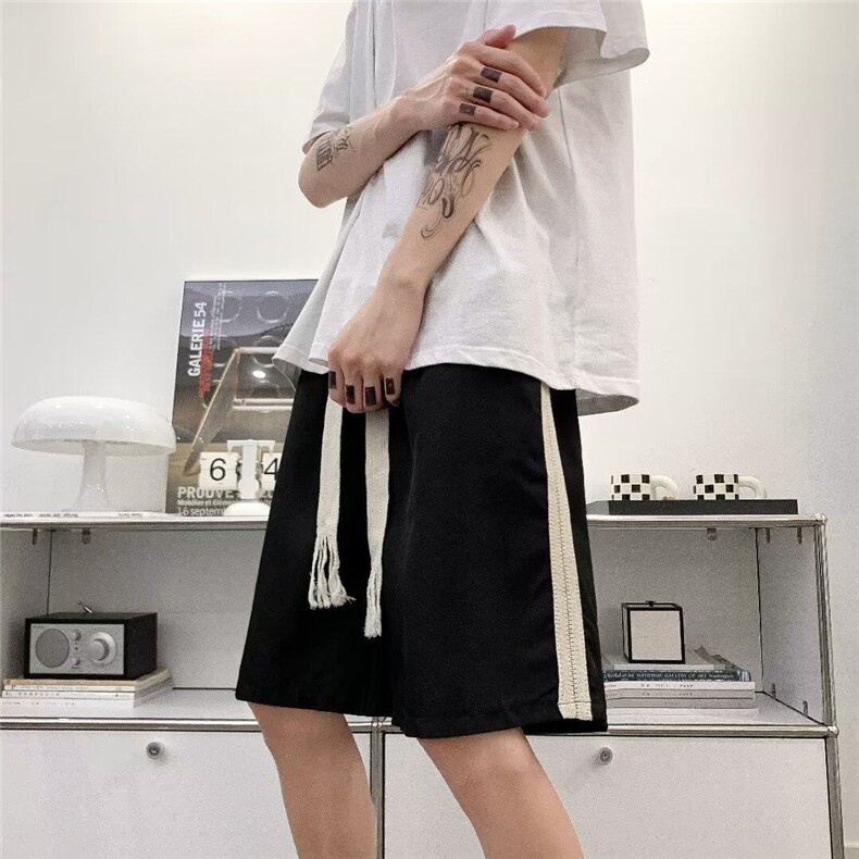 DK109-P25短裤男夏季休闲运动百搭五分裤子2025新款宽松透气中裤,男装牛仔裤,星座603-2