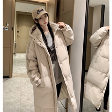 羽绒服冬季新款中长款情侣韩版连帽羽绒服外套Y918/P190，男装羽绒服，星座202