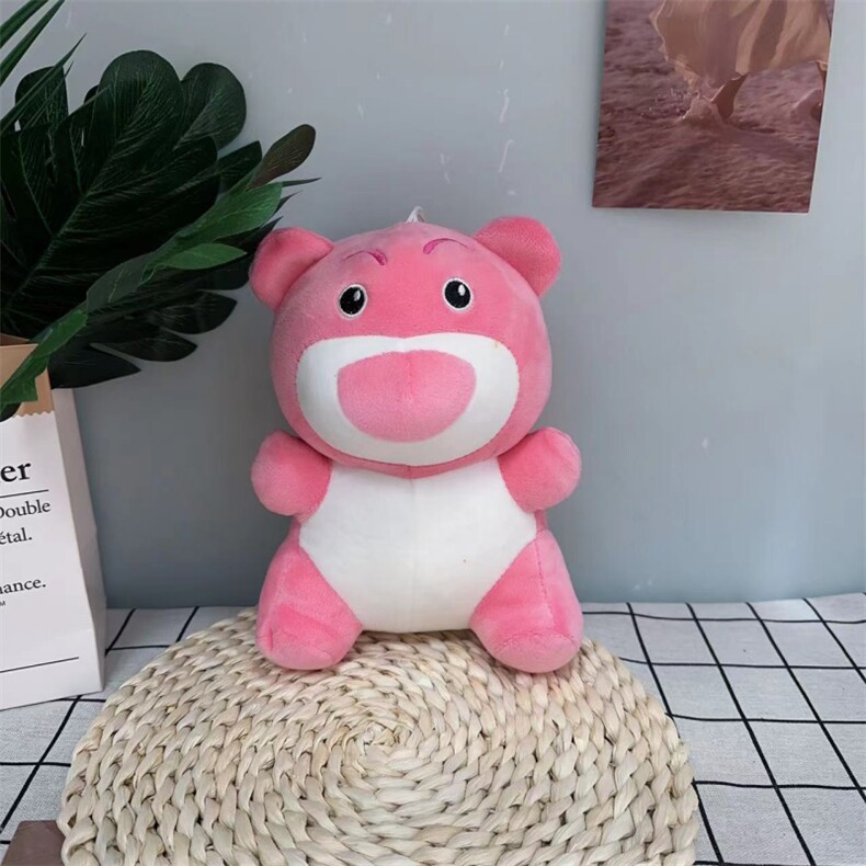 7寸坐版草熊熊，威威毛绒玩具